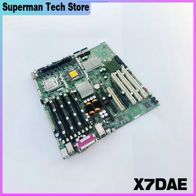 Supermicro X7DBE Server-Motherboard X7DAE in Grün - Bild 1