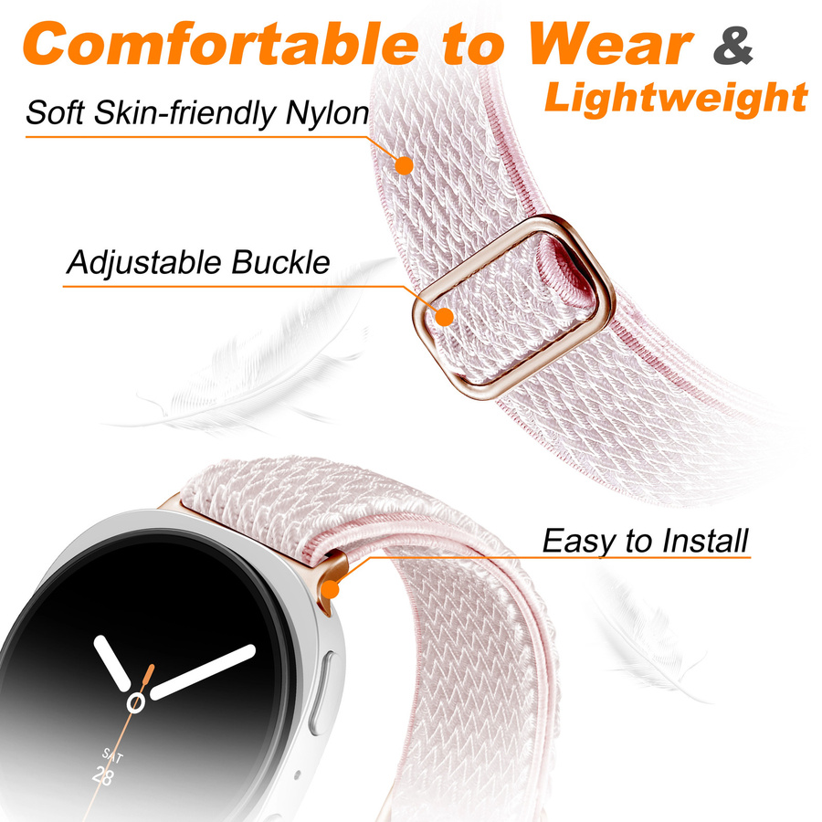 Samsung Galaxy Watch 8 Smartwatch Nylonarmband, Unisex - Bild 2