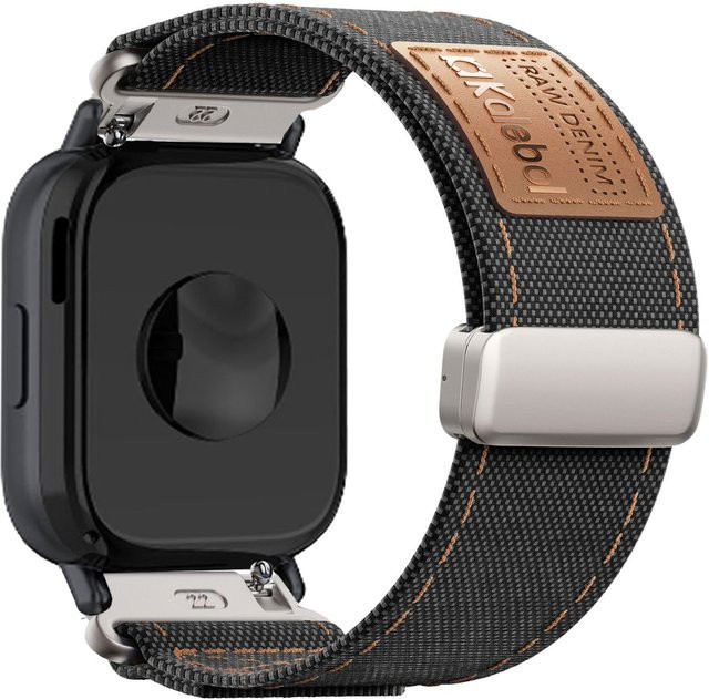 DAINU Magnetarmband für Xiaomi Redmi Watch 5 Active und Watch 5 Lite, weiches Canvas-Armband, Grün, Unisex - Bild 1