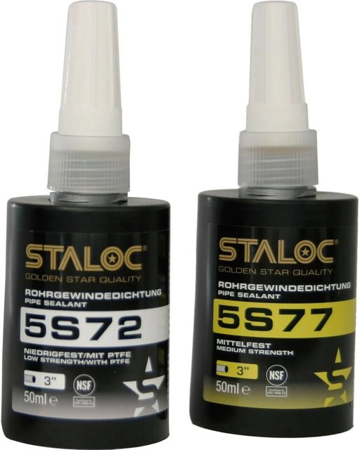 Staloc Gewindedichtung 5S72 Niedrigfest Weiß 50 ml - Bild 1