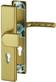 Hoppe Schutzgarnitur London 78G/2221A/2440/113 aus Aluminium in Gold - Bild 1