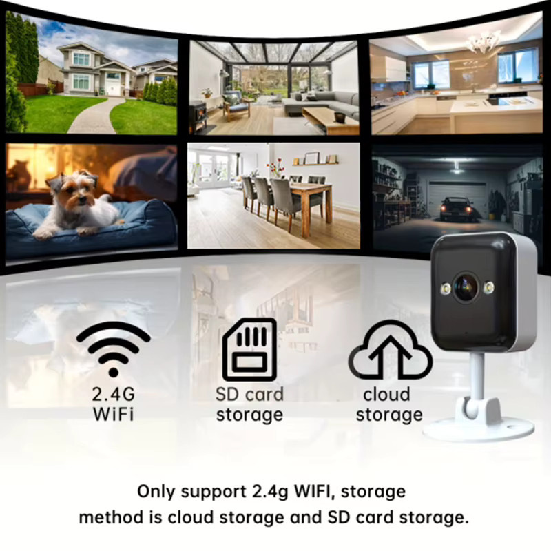 Cam720 Kabellose WLAN Heimkamera mit 5MP HD Auflösung, App-Steuerung und Menschenerkennung als Babymonitor und CCTV-Überwachungskamera - Bild 6