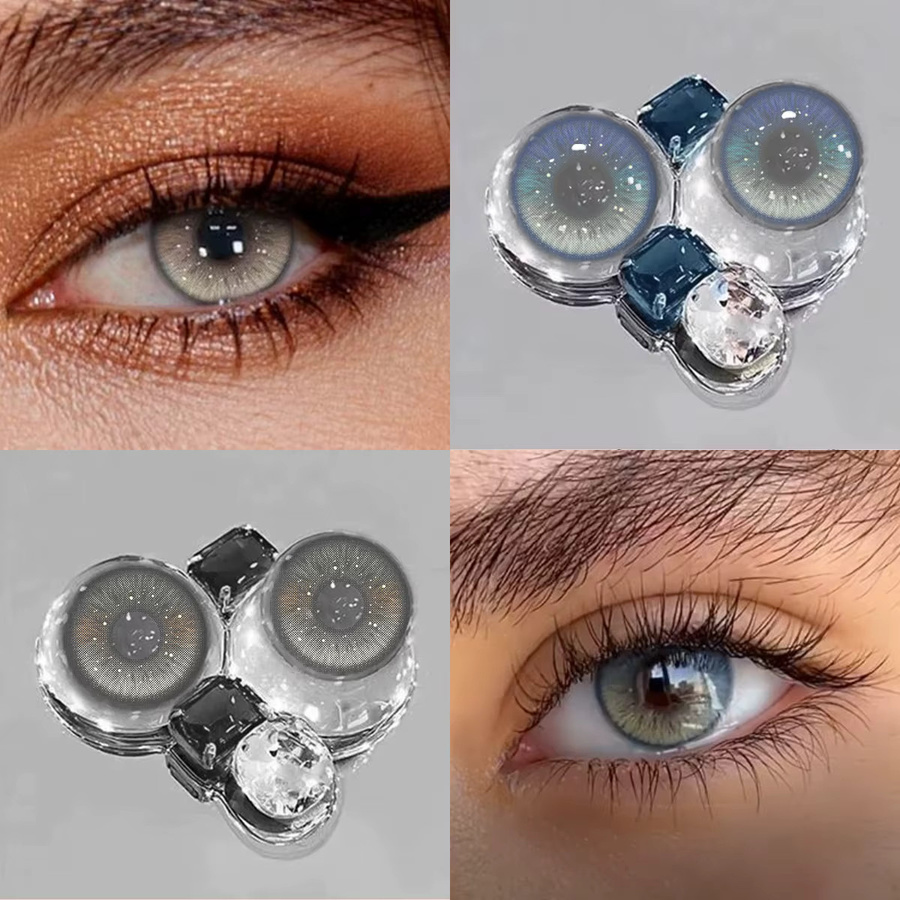 VISUASHOW Kontaktlinsen Iris Grey, Damen - Bild 3