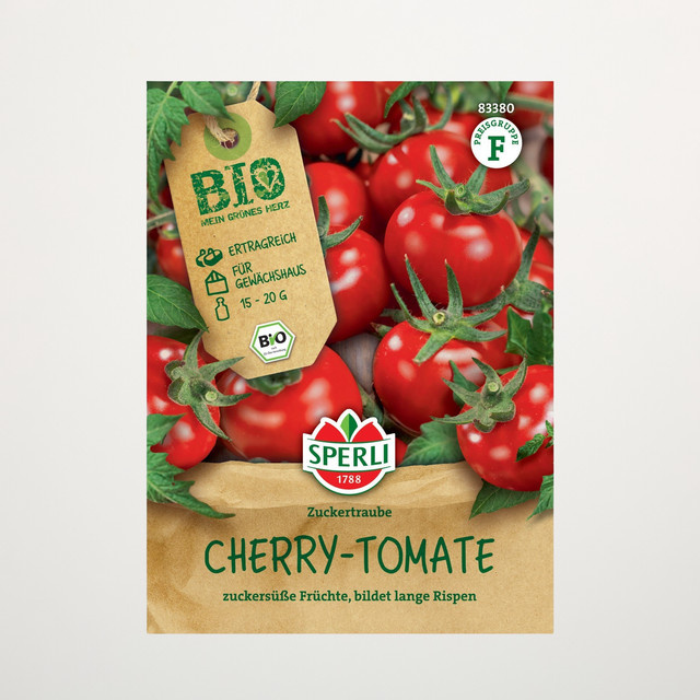 Sperli Cherrytomate Zuckertraube Bio Gemüsesamen - Bild 1