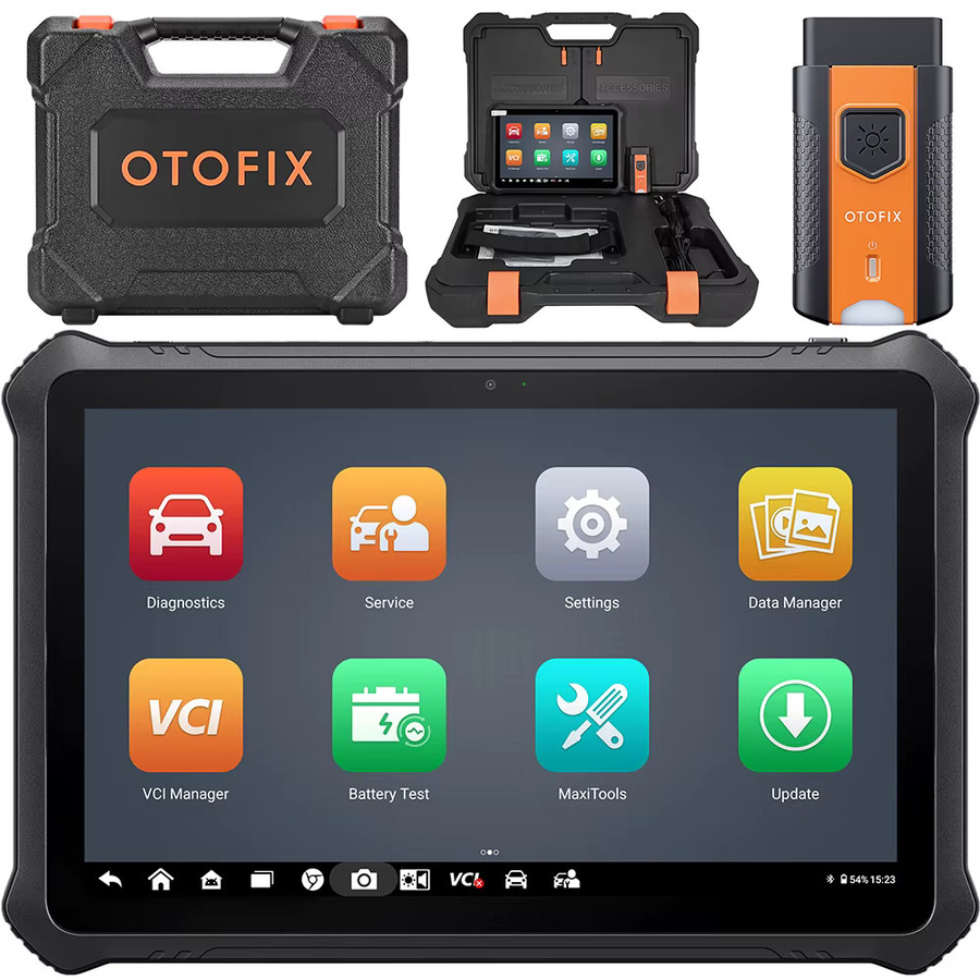 OTOFIX D1 Max2 Kfz-Diagnosegerät in Schwarz mit bidirektionalem Scanner, ECU-Codierung, DoIP und CANFD - Bild 1