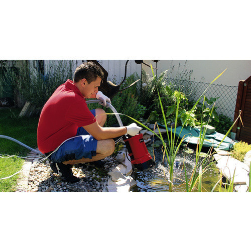 Einhell Schmutzwasserpumpe GE-DP 3925 ECO Tauchpumpe in Rot mit 10000 l/h Förderleistung - Bild 4
