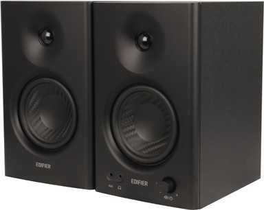 Edifier MR4 Monitorlautsprecher, 21 Watt, zweiweg, Schwarz - Bild 1