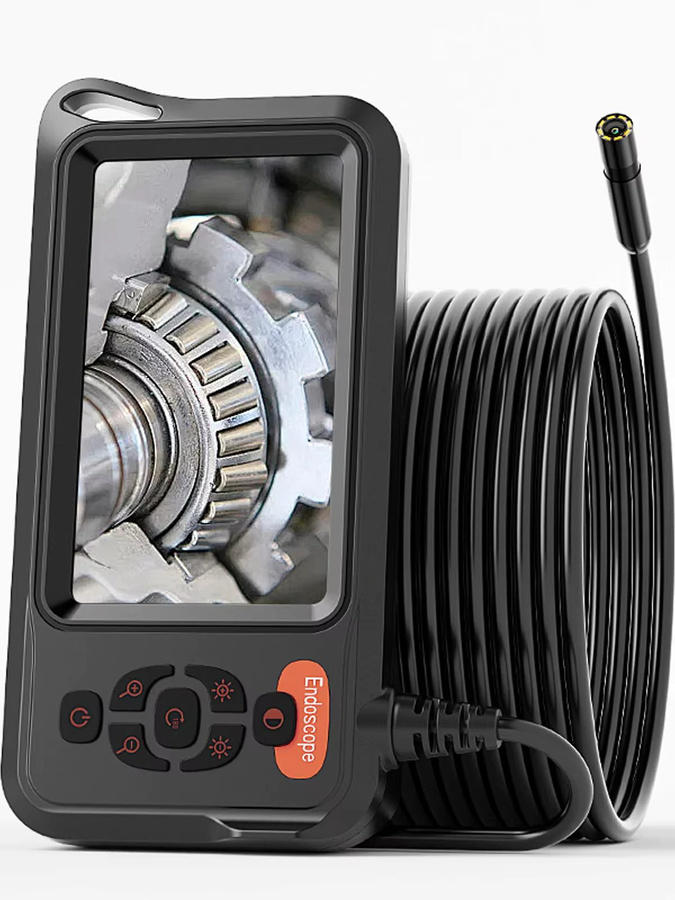 BUMBORN Industrie-Endoskopkamera mit 4,3 Zoll IPS-Display, 1080P HD, 8 mm Kamera, IP67 wasserdicht, Schwarz, 1–30 m Kabellänge für Rohrleitungen und Automobilinspektionen - Bild 7