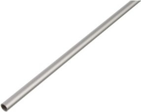 GAH Alberts Aluminium Rundrohr glatt, silber eloxiert, Durchmesser: 8 mm, Länge: 1000 mm - Bild 1