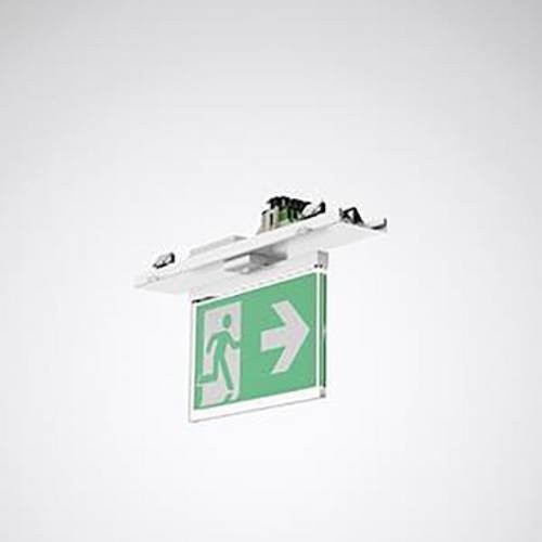 Trilux 8448300 LED Fluchtweg-Notbeleuchtung in Weiß für die Deckenmontage - Bild 1