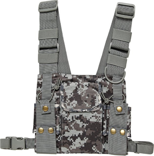 ABBREE PT-08 Taktische Walkie Talkie Brusttasche mit Holster in Camouflage für Wouxun und Baofeng UV-5R - Bild 1