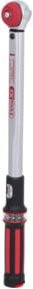 KS Tools ERGOTORQUE Precision Drehmomentschlüssel 1/2 Zoll mit Quick-Lock Drehknopf-Umsteck-Ratschenkopf, 40-200 Nm, Rot - Bild 1