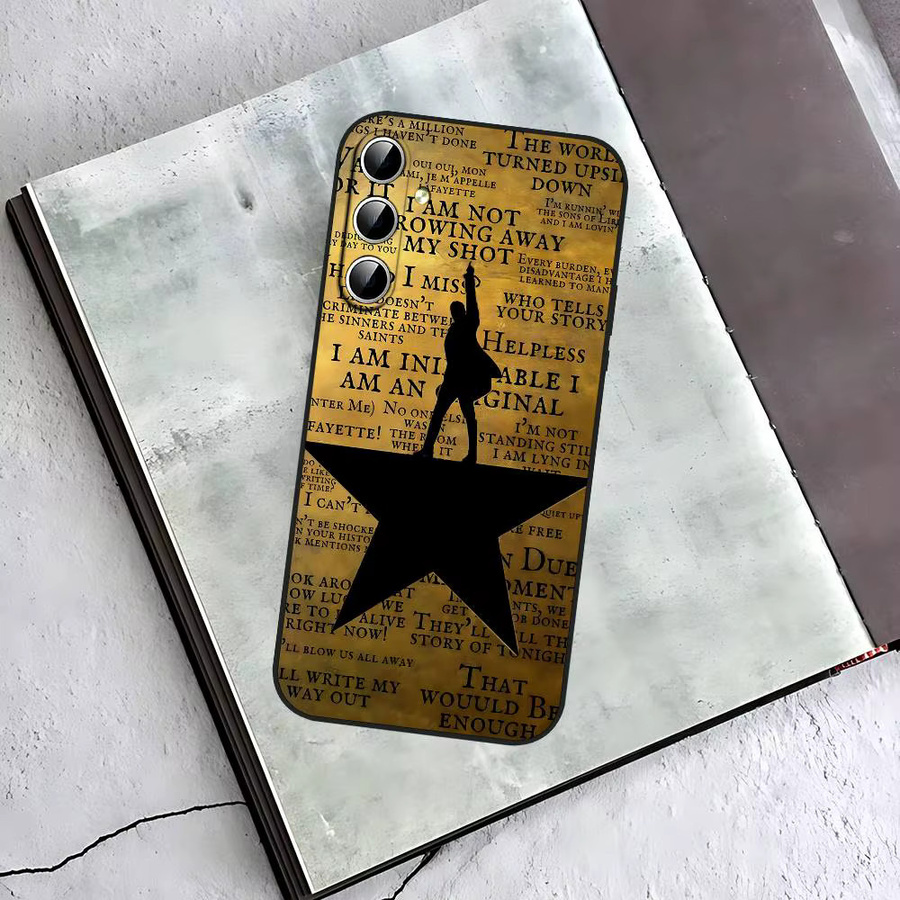 A-Hamilton Musical Lyrics Handyhülle Soft Cover für Samsung Galaxy S21 S22 S23 S24 S25 S26 Ultra FE Plus 5G A52S - Bild 5