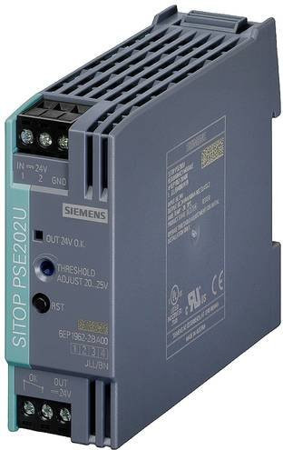Siemens Hutschienen-Redundanz-Modul 6EP19622BA00, 4.6A, 1 Ausgang, grau - Bild 1
