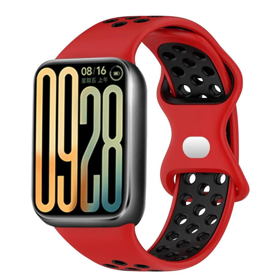 Xiaomi Uhrenarmband Silikon, Schwarz, Redmi Watch 4, Redmi Watch 5, Xiaomi Band 8, Xiaomi Band 9 Pro - Bild 3