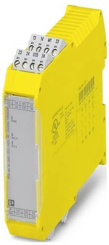 Phoenix Contact Sicherheitsrelais PSR-MC45-3NO-1DO-24DC-SC, Farbe: Gelb, B/H/T: 22,5 x 112,4 x 114,5 mm - Bild 1