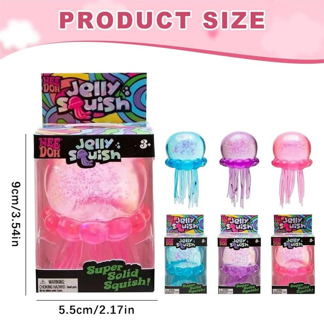 Nee Doh Jelly Hops Oktopus Fidget Spielzeug, Wasserdichtes Wasserspiel, Sensorisches Spielzeug - Bild 1