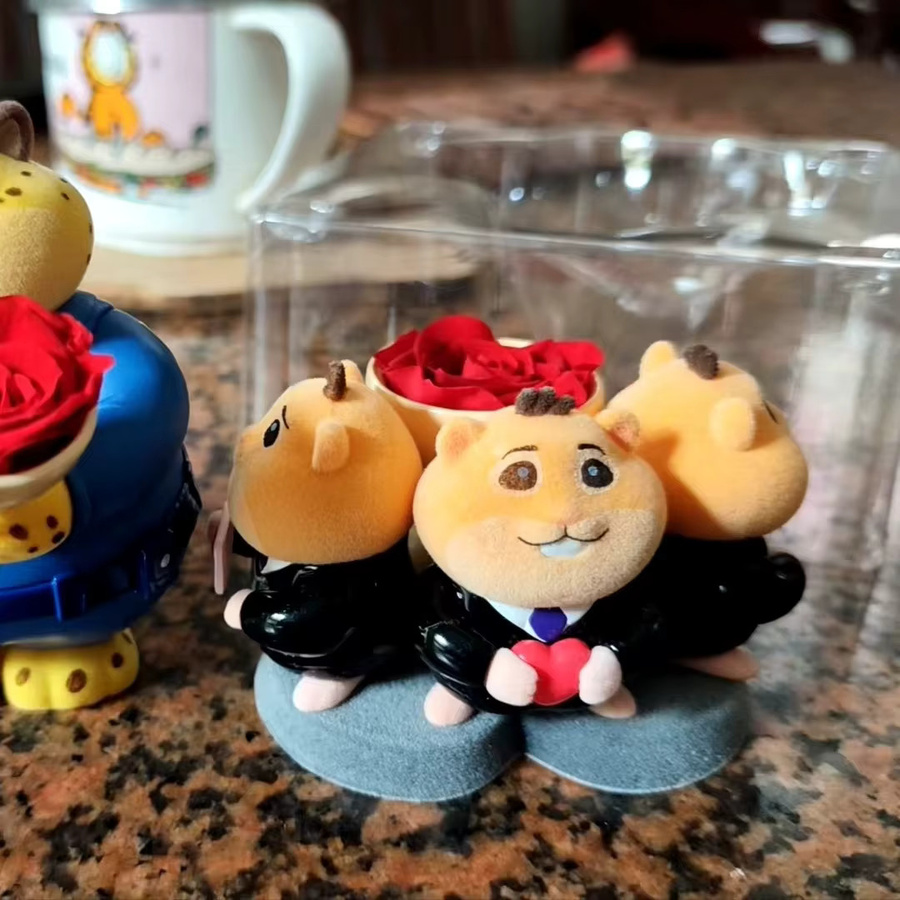 Disney Flower Animal City Eternal Flower Blind Box, Spielzeug, Judy Nick Modell - Bild 4