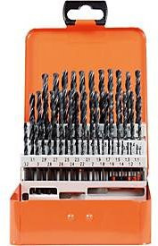 Projahn Spiralbohrer-Set ECO HSS-R, 50-teilig, Ø 1–5,9 mm in orangefarbener Bohrerkassette - Bild 1
