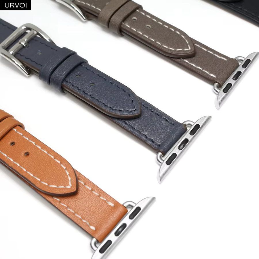 URVOI Uhrenarmband Leder, Slim Fit, Unisex - Bild 2