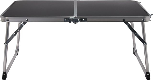CRIVIT Campingtisch rechteckig in Schwarz mit klappbarer Platte und vier Beinen, B/T/H: 135 x 40 x 40 cm - Bild 1
