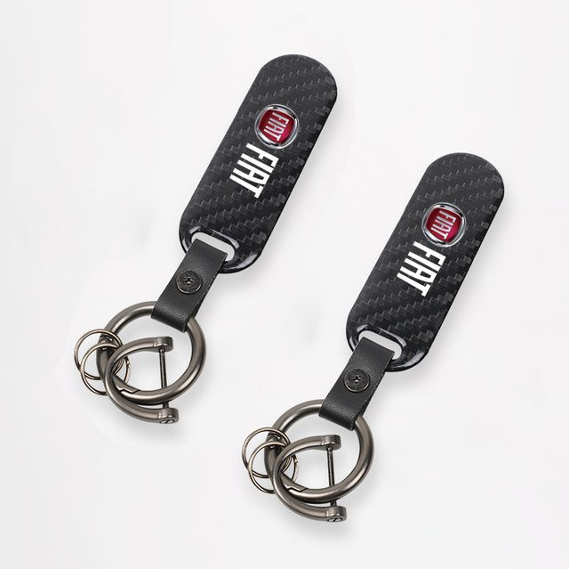 FIAT Schlüsselanhänger Kohlefaser - Bild 1