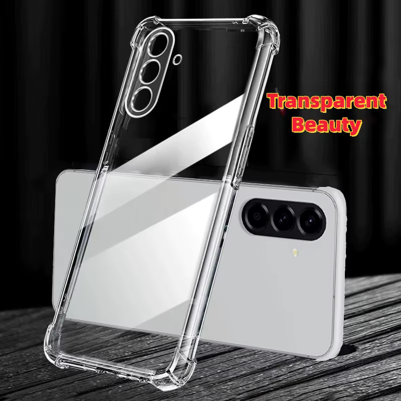 Stoßfeste TPU-Handyhülle für Samsung Galaxy A54, A53, A34 und A33 in Transparent - Bild 4