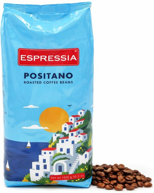 Espressia Positano, italienische Kaffeebohnen, 1 kg - Bild 1