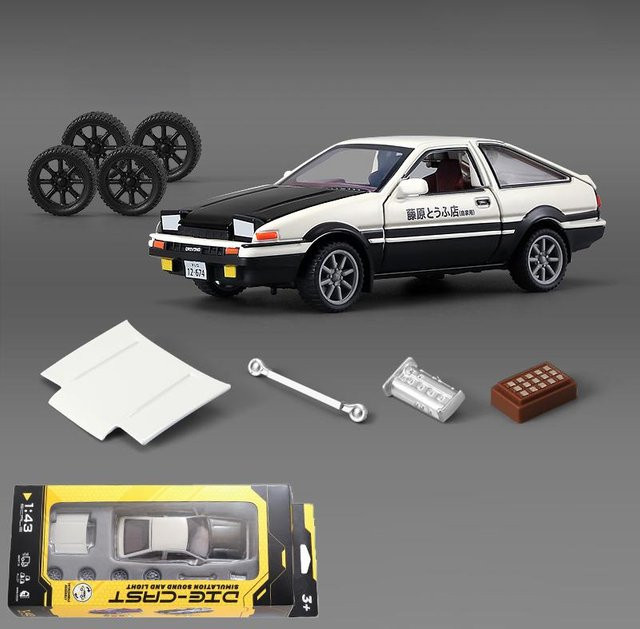 Linyi toy car Pagani Huayra Dinastia Toyota Ae86 Supercar Modellauto, 1:43, Metall, ab 14 Jahren - Bild 1