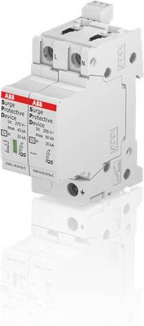 ABB 2CTB815704R0200 OVR T2 1N 40-275s P TS QS Überspannungsschutz-Ableiter 20 kA in Weiß - Bild 1