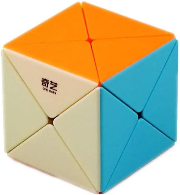 Qiyi X Cube 2x2x2 X-förmiger Zauberwürfel, Puzzle-Würfelspielzeug - Bild 1