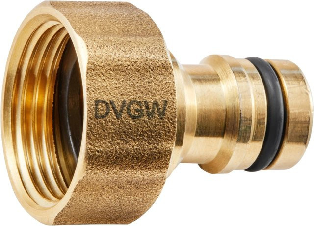 Geka plus-Hahnstecker Trinkwasser IG 13 mm (1/2 Zoll) in Gold - Bild 1