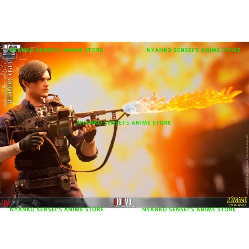 LimToys Resident Evil Leon S. Kennedy R.P.D. Offizier, Actionfigur, 1/12, Einzelfigur - Bild 5