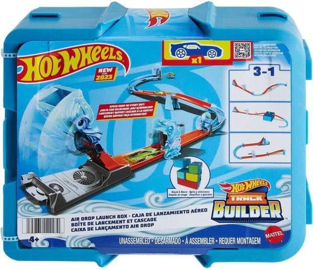 Mattel Hot Wheels Track Builder Wind and Gravity Pack, Fahrzeuge, ab 4 Jahren - Bild 1