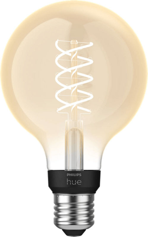 Philips Hue Filament Smart-Lampe White Globe G93 in Retro-Optik, E27, Warmweiß - Bild 1