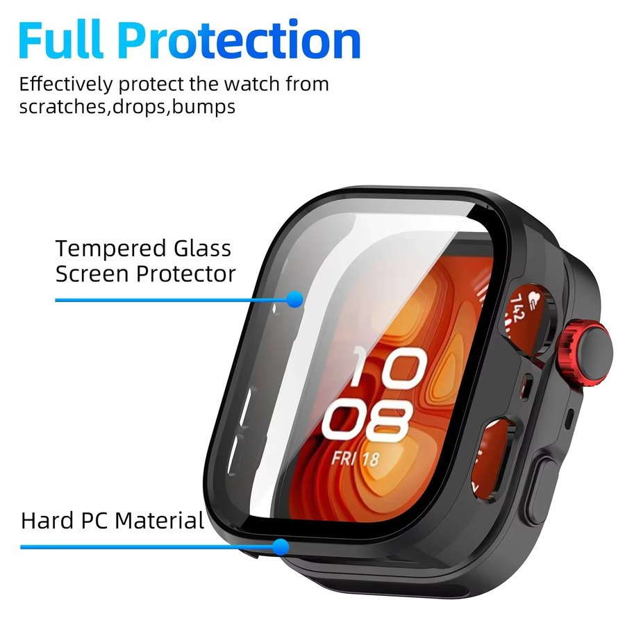Huawei Uhrenzubehör, Fall + Glas für Huawei Uhr Fit 3/4/4 Pro - Bild 3