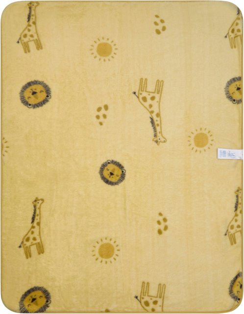 Sterntaler Babydecke Plüsch Gelb B/H: 75 x 100 cm - Bild 1