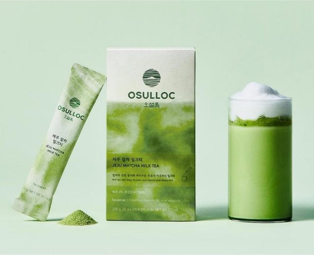 Osulloc Milk Tea, Jeju Matcha, 10 g - Bild 1
