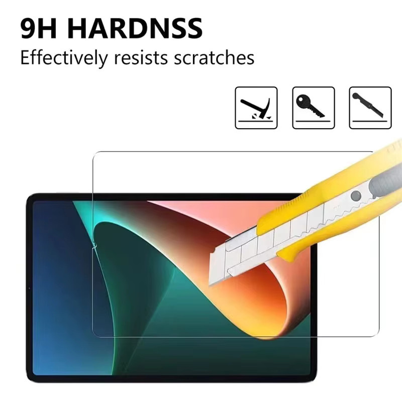 Xiaomi Tablet-Displayschutzfolie aus gehärtetem Glas für Pad 5 Pro 2021 11 Zoll, transparent, Anti-Fingerprint und blasenfrei - Bild 5