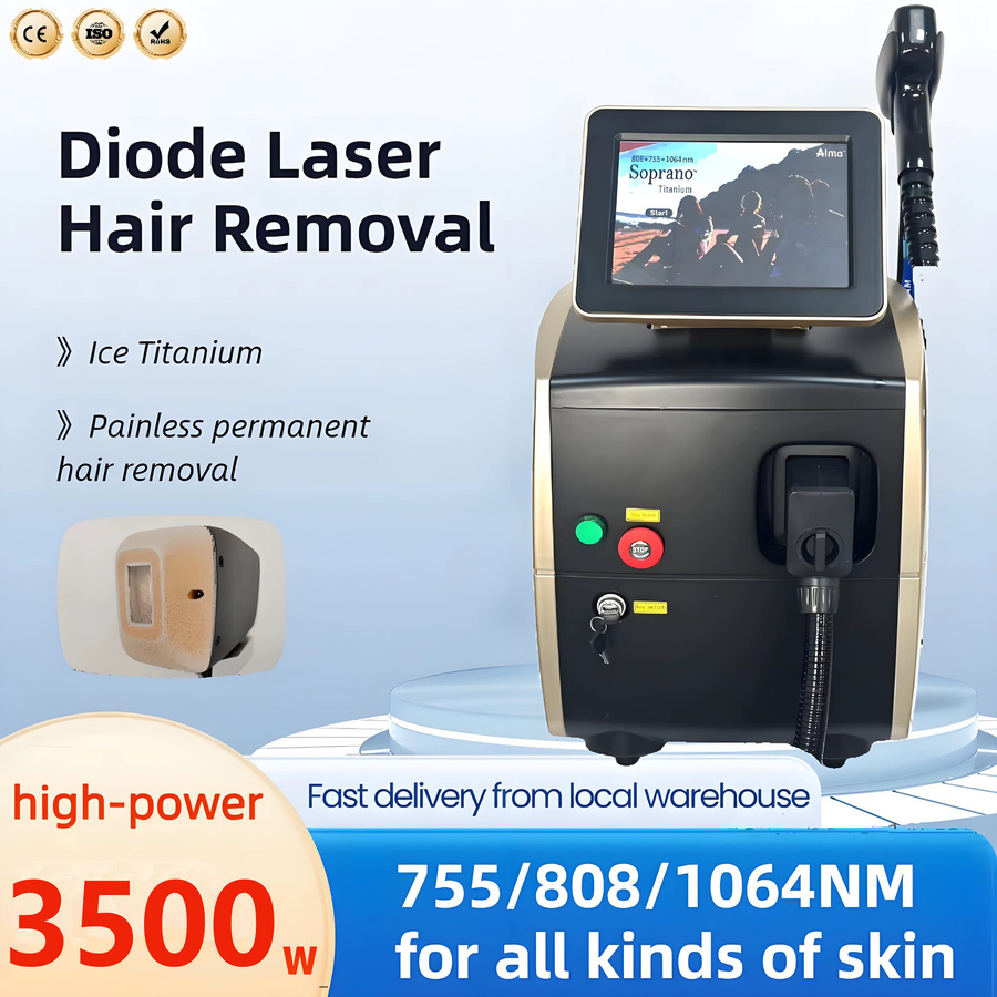 TAIXL Eis-Titan-Laser-Epilierer, 3 Wellenlängen, Unisex - Bild 2