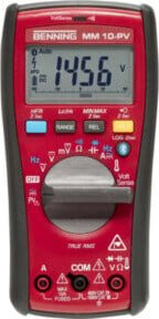 Benning Multimeter MM10-PV in Rot - Bild 1