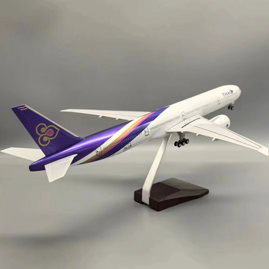 ZOCO Thai Airways Series Modellflugzeugmodell, mit Ständer - Bild 2