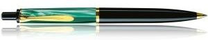 Pelikan K200 Füllfederhalter aus Harz mit Edelstahlfeder in Schwarz Gold Grün Multicolour - Bild 1