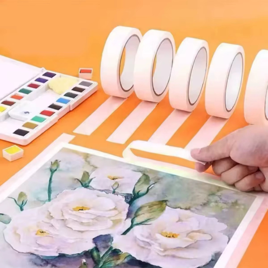 DIY Diamantmalerei Masking Tape Weiß als Anti-Schmutz Klebeband für Stickerei-Zubehör - Bild 5