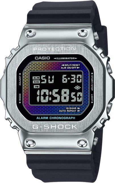 Casio G-Shock G-Steel Digitaluhr, Quarz, Edelstahl, 43 mm, Herren, Schwarz - Bild 1