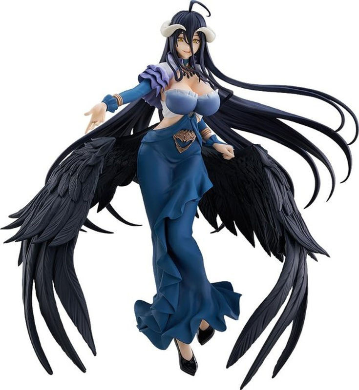 Good Smile Company Pop Up Parade Overlord Albedo Anime-Figur in tiefschwarzem Kleid aus Kunststoff, schwarz - Bild 1