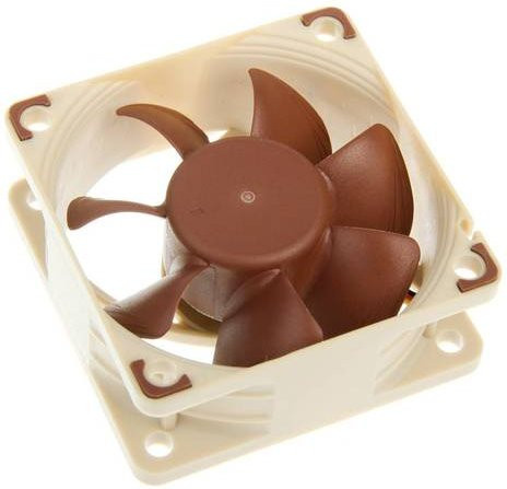 Noctua NF-A6x25 FLX Gehäuselüfter Braun B/H/T: 60 x 60 x 25 mm - Bild 2