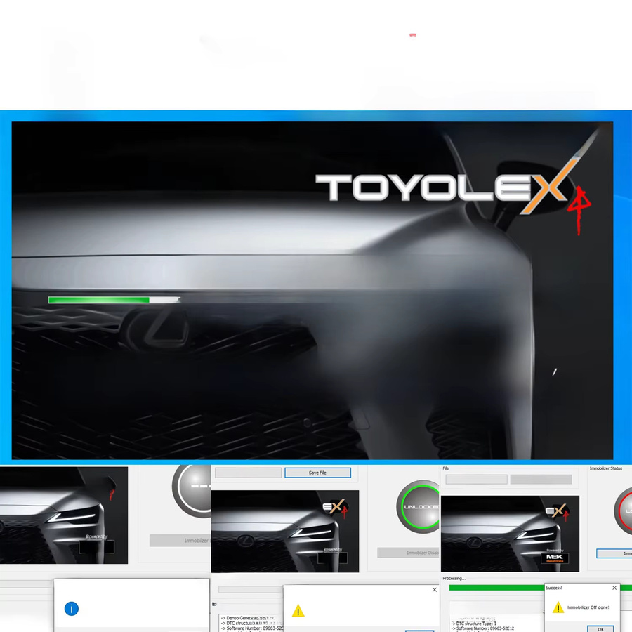 Toyolex 4 Diagnose-Software für Denso und Lexus zur DTC-Deaktivierung und Maskierung - Bild 3