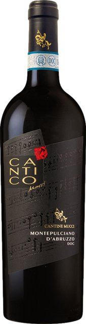 Cantine Mucci Cantico Montepulciano d'Abruzzo 2020, Rotwein, Abruzzen, trocken, 0,75 l - Bild 1