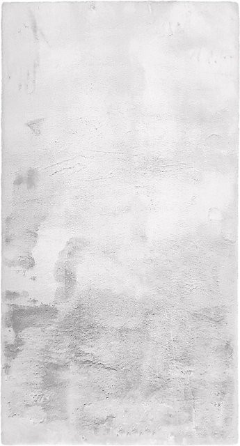 Mömax Kunstfell Denise 3 Teppich in Silber/Weiß, B x T: 160 x 220 cm - Bild 1